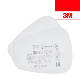 Pré Filtro de Partículas 3M 5935 P3 R - PAR