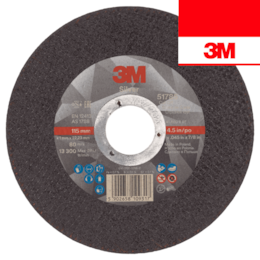Disco Corte 3M 51785 T41 Silver p/ Inox 115MMx1MM