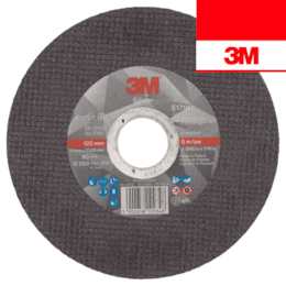 Disco Corte 3M 51790 T41 Silver p/ Inox 125MMx1MM