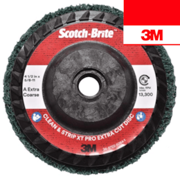 Disco de Polir 3M Clean and Strip XT Pro Extra Cut M14 125MM - 5UNI