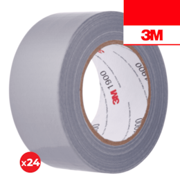 Fita Americana Cinza 3M 1900 50MMx50MT - 24UNI
