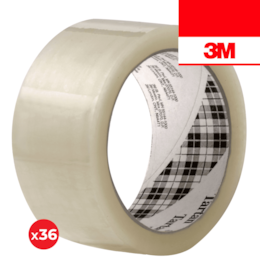 Fita Cola Transparente 3M 369 48MMx66MT - 36UNI