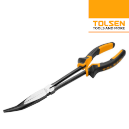 Alicate Pontas Curvo Extra Longo Tolsen 11"