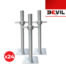 Nivelador de Rosca Devil'Tools p/ Andaime 50CM - 24UNI