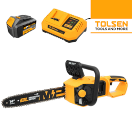 Eletrosserra Tolsen Industrial 20V 35CM + Bateria 20V 4.0Ah + Carregador