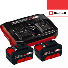 Kit 2 Baterias Einhell 18V 4.0Ah + Carregador TwinCharger