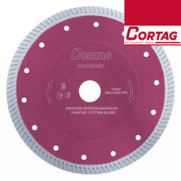 Disco Diamante Cortag Turbo DuroKort 250MM