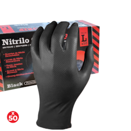 Luvas Nitrilo Texturizado Nº9 - 50UNI
