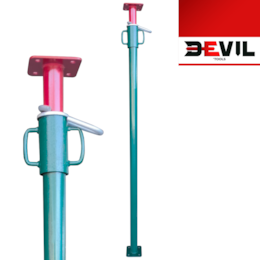 Prumo Metálico (IT) Reforçado Extensível Devil'Tools 1.70MT-3.00MT
