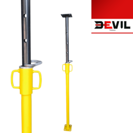 Prumo Metálico (IT) Extensível Devil'Tools 1.70MT-3.00MT