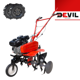 Motoenxada a Gasolina SG610B Devil'Machines c/ Correia 7HP 