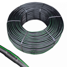 Tubo de Rega Gota-a-Gota Autocompensante c/ Gotejadores 100x100CM 2.1L/H - 400MT