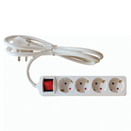 Extensão Quádrupla 5MT c/ Interruptor