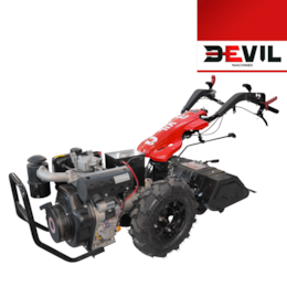 Motocultivador Devil'Machines E-MT370 10HP c/ Fresa