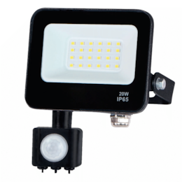 Projetor LED c/ Sensor 20W 6400K 