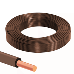 Fio V 2.5MM Castanho - 100MT