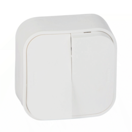 Comutador Escada Duplo Forix