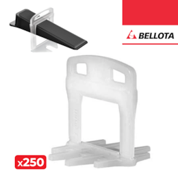 Abraçadeira Bellota p/ Nivelamento Cerâmico - 250UNI