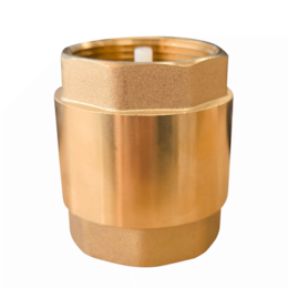 Válvula Retenção Latão c/ Assento Nylon - 1 1/4"