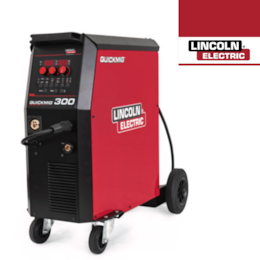 Aparelho Soldar Lincoln Semi Automático QuickMig 300 + Tocha Mig W10429-36 4M + Regulador 