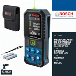 Medidor de Distâncias Laser Bosch GLM 50-27 CG (0601072U00)
