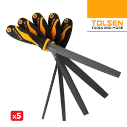 Jogo Limas Quadradas Tolsen - 5PCS