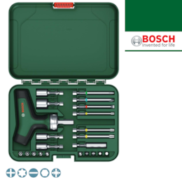 Jogo Bits Bosch c/ Chave Roquete - 22PCS
