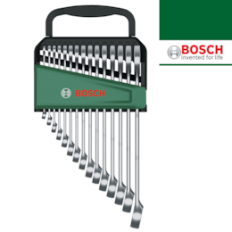 Jogo Chave Boca/ Luneta Bosch - 15PCS