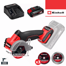 Rebarbadora Einhell 76MM TP-CO 18/76-C Li BL - Solo + Bateria 18V 2.5Ah + Carregador