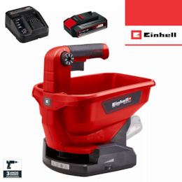 Semeador Einhell GE-US 18 Li - Solo + Bateria 18V 2.5Ah + Carregador
