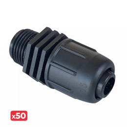 União Aperto Rápido PE 16MMx1/2" - 50UNI